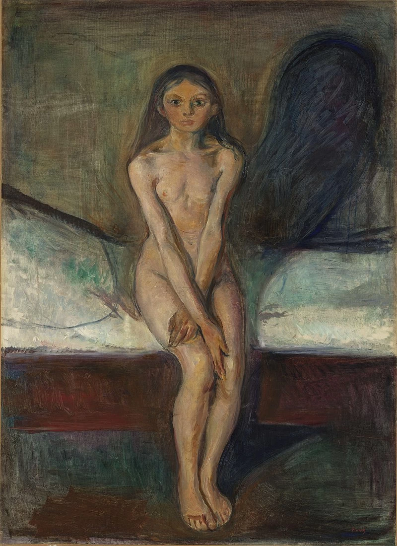 Pubertà - 1895, Galleria nazionale di Oslo